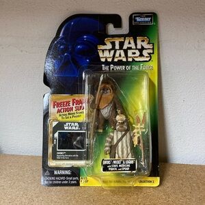 Star Wars Power of the Force Ewoks Freeze Frame Kenner 1997.